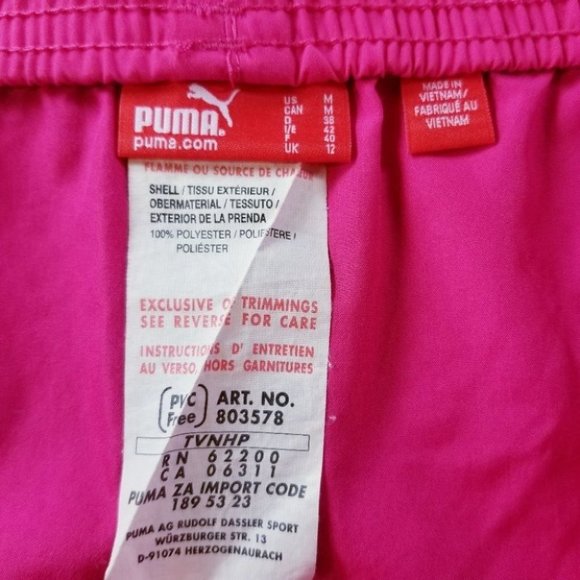 Puma Women's Athletic Pink Gym Shorts M - Picture 9 of 11